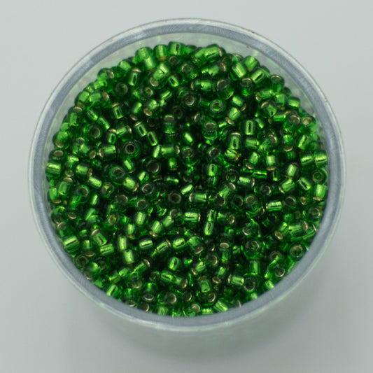 Czech Seed Beads, 10/0 – Christmas Green (10g)