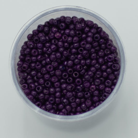 Czech Seed Beads, 10/0 – Deep Purple (10g)