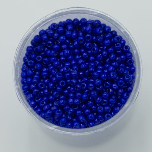 Czech Seed Beads, 10/0 – Royal Blue (10g)