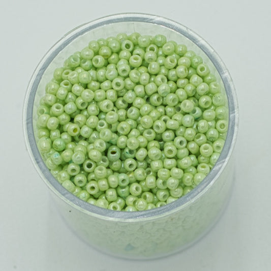 Czech Seed Beads, 10/0 – Sage Green (10g)