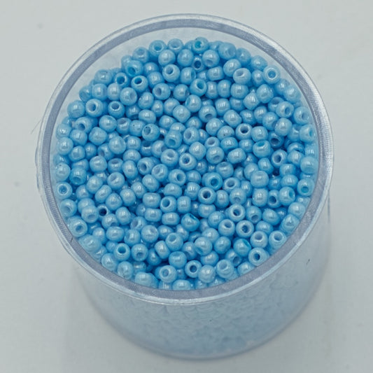 Czech Seed Beads, 10/0 – Shadow Blue (10g)